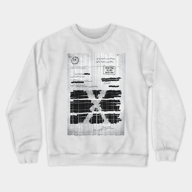 Ex-File Crewneck Sweatshirt by monsieurgordon
